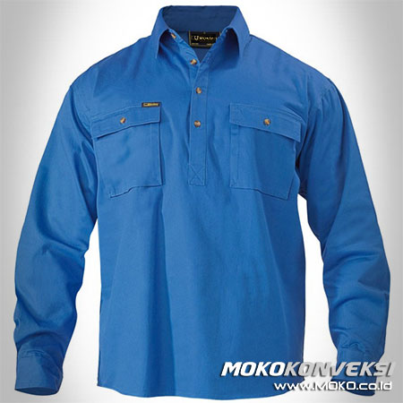 jual wearpack kerja, baju mekanik bengkel, baju kerja lapangan, pemesanan baju online di moko.co.id